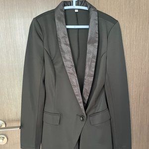 Tuxedo style ladies long Blazer/Jacket